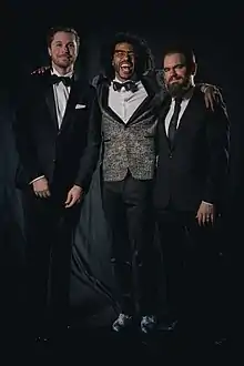 clipping. at Worldcon 2017, Helsinki, before the 2017 Hugo Awards