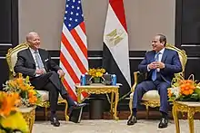 Image 95President el-Sisi with US President Joe Biden, 11 November 2022 (from Egypt)