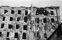 The mill after conclusion of the battle of Stalingrad