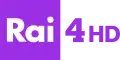 Rai 4 HD logo since 2016