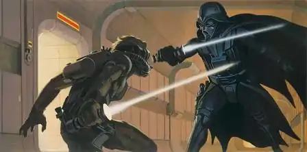 McQuarrie's concept art for Darth Vader