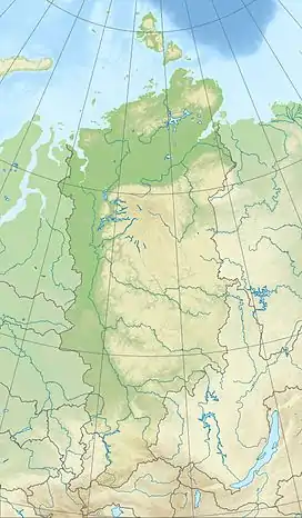 Tuva Depression is located in Krasnoyarsk Krai
