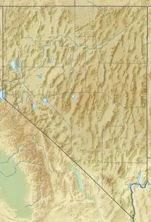 Pine Forest Range is located in Nevada