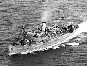 SS Antigua, November 1942