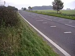 The speed camera on the A148 at Bale.