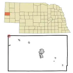 Location of Henry, Nebraska