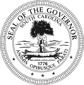 Seal of the governor of South Carolina
