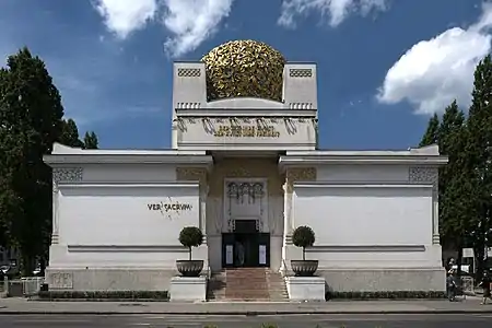 Secession Building by Joseph Maria Olbrich, Vienna (1897–98)