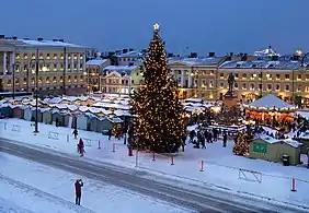 Each year The Helsinki Christmas Market (Tuomaan Markkinat) is held in December