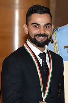 Virat Kohli in 2017