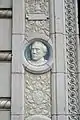 Sloat medallion on Native Sons Building, San Francisco