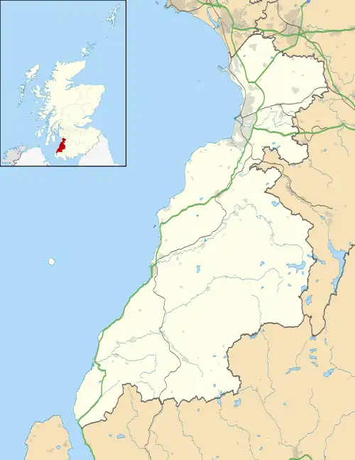 Colmonell is located in South Ayrshire