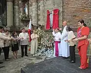 Unveiling of Baliwag Church NHCP historical marker (Loren Legarda-Dennis Villarojo-Emmanuel Franco Calairo)