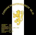 Standard of Fjordane Infantry Regiment No.10