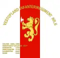 Standard of Vestoppland Infantry Regiment No.6
