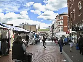 Walsall, the administrative centre of the borough