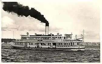 Kosciusko on the Taronga Zoo run 1955