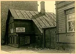 Wooden houses of Maakri in 1938