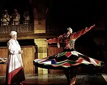 Image 98Tanoura dancers performing in Wekalet El Ghoury, Cairo (from Egypt)