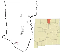 Location of Picuris Pueblo, New Mexico