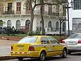 Taxi in Panama City