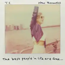 Cover artwork of Taylor Swift's single "New Romantics"