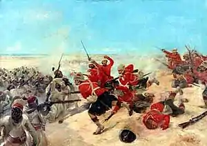 Image 20The battle of Tel el-Kebir in 1882 during the Anglo-Egyptian War (from Egypt)