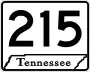 State Route 215 marker