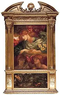 Dante Gabriel Rossetti The Blessed Damozel 1875