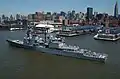 USS Peterson in the Hudson River in 2002