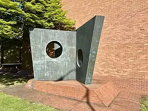 Three Obliques (Walk In), 1968, at Cardiff University School of Music