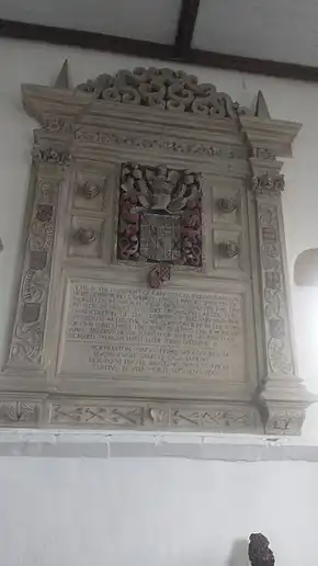 Tomb of John Spencer Esq. in Wormleighton Church