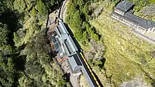 Top-down shot of Taiping Mountain Forest Railway Station, 2022