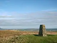 Triangulation pillar on the summit of Little Mell Fell