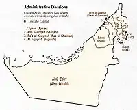 Image 9Subdivisions of the United Arab Emirates (from Non-sovereign monarchy)