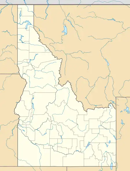 Beaverhead impact structure is located in Idaho