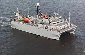 USNS Loyal (T-AGOS-22), a Victorious-class ocean surveillance ship