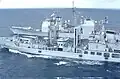 ROKS Cheonji and USS Chancellorsville on 6 February 2002