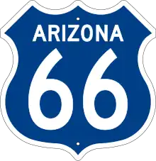 US 66 route marker