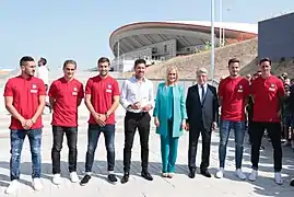 Ingauration of the new access...