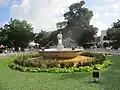 Fountain in Parque Francisco Canton