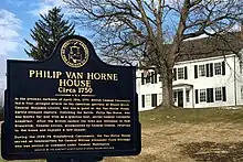 Van Horne House, headquarters of General Benjamin Lincoln