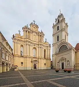 Church of St. Johns in Vilnius, today Lithuania (ca. 1748)