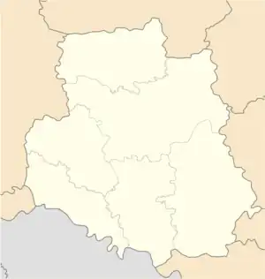 Teplyk is located in Vinnytsia Oblast