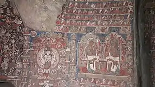 Avalokiteshwara painting and Manjushri & Maitreya painting