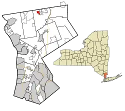 Location of Shenorock, New York