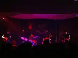 Wolf People performing at Brudenell Social Club, Leeds on 14 January 2012