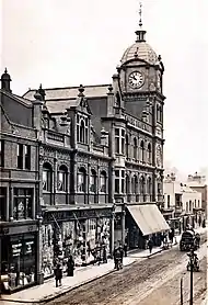 RACS Central Stores, partly built, 1907