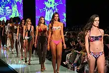 Image 4Swimwear presented during a final walk through at Miami Fashion Week (from Women's beachwear fashion)