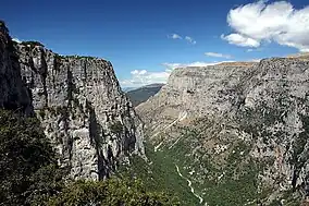Image 82Vikos–Aoös National Park (from Geography of Greece)